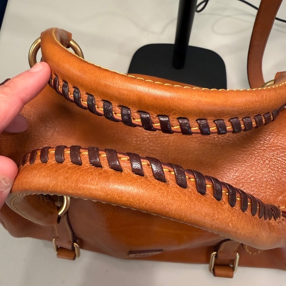 Dooney & Bourke Florentine Satchel Natural - Picture 8 of 16